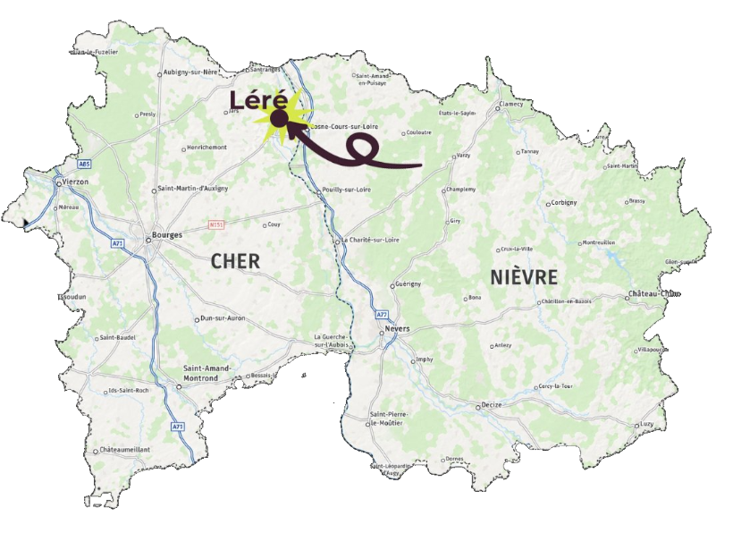 Notre territoire entre le Cher et la Nièvre — basées à Léré