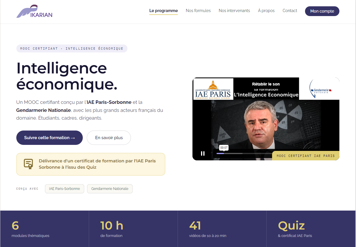 Formation en ligne